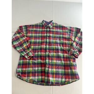 Cinch Button Down Shirt Size 2xl Plaid Men’s